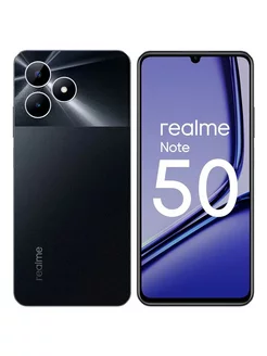 Смартфон Note 50 4/128GB Черный realme 224984653 купить за 7 837 ₽ в интернет-магазине Wildberries