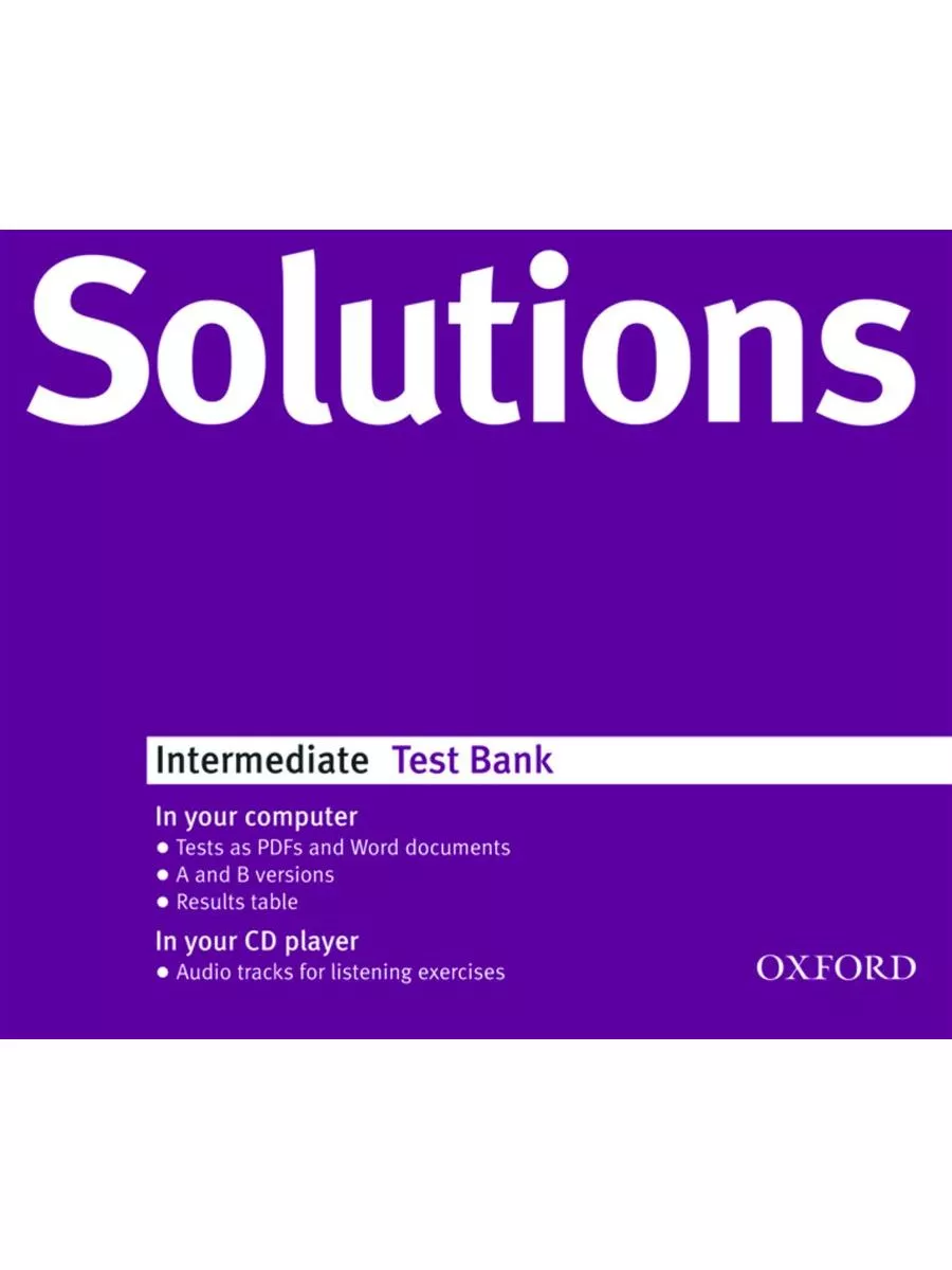 Pre intermediate test 5. Solutions диск. Solutions Upper-Intermediate Tests. Solutions Intermediate Tests. Solutions pre-Intermediate Tests.