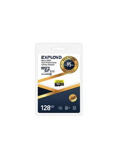 Карта памяти MICROSDXC 128GB CLASS10 + адаптер SD (95MB S)