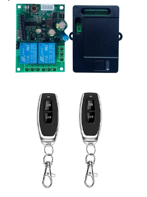 Range2/2 2- канальное радиореле с 2- пультами DC12-72V 433МГц