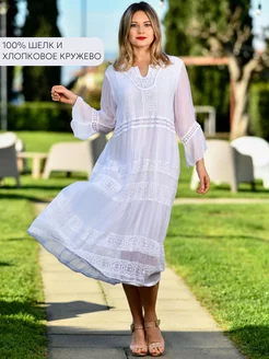 Платье летнее праздничное Бохо AnnaDonna Collection 225055414 купить за 2 872 ₽ в интернет-магазине Wildberries