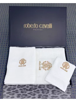 Наборы полотенец подарочный Roberto Cavalli 225062652 купить за 6 638 ₽ в интернет-магазине Wildberries