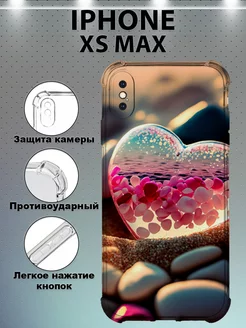 Чехол на IPHONE XS MAX противоударный силиконовый