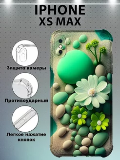 Чехол на IPHONE XS MAX противоударный силиконовый