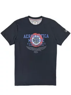 Футболка из хлопка Aeronautica Militare 225093229 купить за 2 559 ₽ в интернет-магазине Wildberries