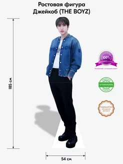 (THE BOYZ) Джейкоб ростовая фигура Indoor-ad 225096142 купить за 2 805 ₽ в интернет-магазине Wildberries