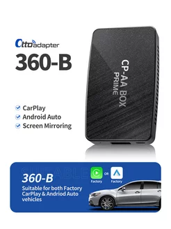 проводной автомобильный адаптер Carplay box Android auto OTTOCAST 225126254 купить за 4 795 ₽ в интернет-магазине Wildberries