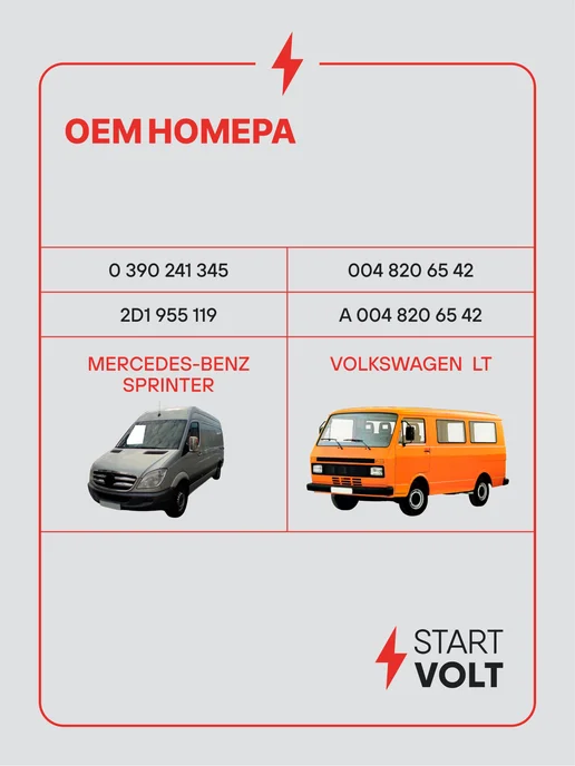 STARTVOLT Мотор стеклоочистителя Mercedes-Benz Sprinter, вариант, фото 2