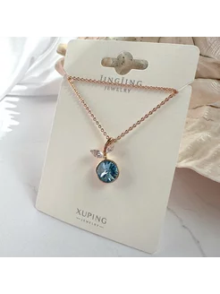 Колье "Зимняя вишня", XUPING xuping jewelry 225131936 купить за 1 234 ₽ в интернет-магазине Wildberries