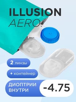 Контактные линзы на месяц AERO (2бл) -4.75