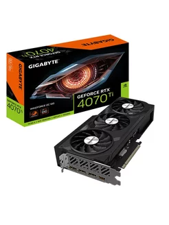 GeForce RTX 4070 Ti WINDFORCE OC 12GB GV-N407TWF3OC-12GD Gigabyte 225179730 купить за 82 084 ₽ в интернет-магазине Wildberries