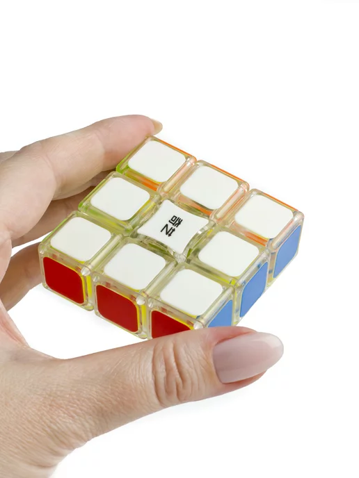 QiYi Кубик Рубика 1x3x3 прозрачный