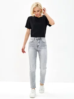 Джинсы прямые высокая посадка VICO JEANS 225236337 купить за 1 608 ₽ в интернет-магазине Wildberries