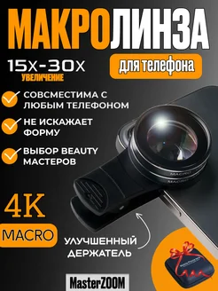 Макролинза, линза для телефона, макролинза на iphone