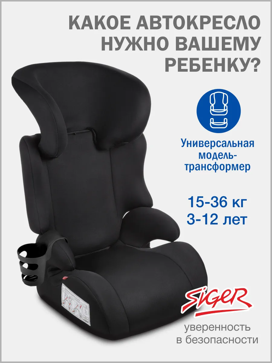 Автокресло 15-36 кг