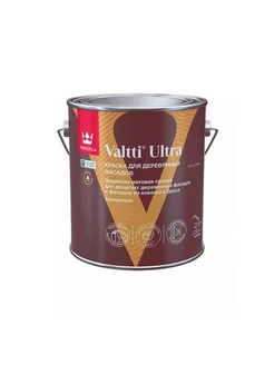 Краска для деревянных фасадов VALTTI ULTRA, База А, 2,7л