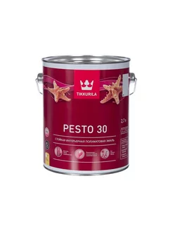 Эмаль алкидная универсальная PESTO 30, База A, 2.7л Tikkurila 225302393 купить за 3 785 ₽ в интернет-магазине Wildberries