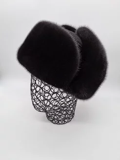 Шапка ушанка норковая натуральная замша LUXURY FUR HATS 225394092 купить за 10 146 ₽ в интернет-магазине Wildberries