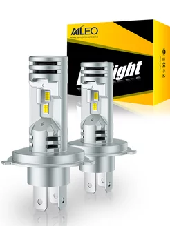 лед лампы h4 led 6500K hb2 турбина вентилятораmini 2 шт AILEO 225419865 купить за 1 405 ₽ в интернет-магазине Wildberries