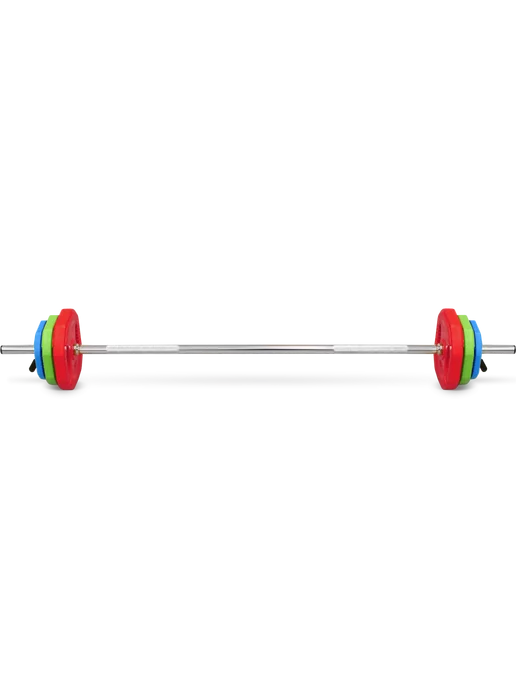Bronze Gym Штанга Бодипамп (гриф, диски 2x1,25кг,2x2,5кг,2x5кг,замки), 2x1.25, 1,25 кг