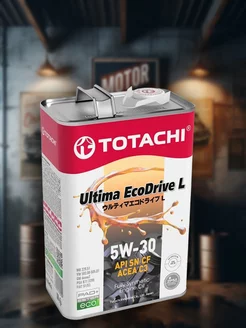 Ultima EcoDrive L 5w30, 4л TOTACHI 225551047 купить за 2 636 ₽ в интернет-магазине Wildberries