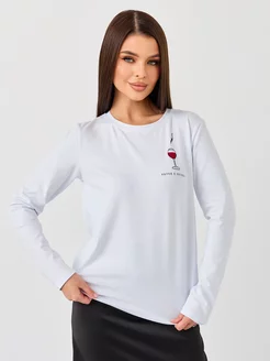 лонгслив Girls and Roses 225591126 купить за 1 213 ₽ в интернет-магазине Wildberries