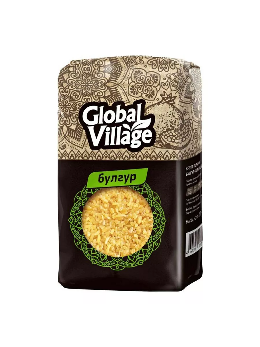 Булгур Global Village 450 г Вкусная жизнь 225602362 купить за 318 ₽ в  интернет-магазине Wildberries