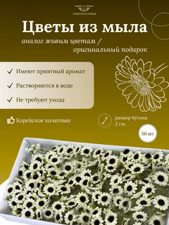 Мыльная хризантема, цвет айвори. Цветы из мыла FOREVER FLOWERS 225616038 купить за 1 470 ₽ в интернет-магазине Wildberries