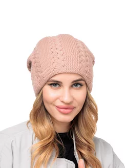 Шапка женская зимняя вязаная ЭМА_tex 225619379 купить за 406 ₽ в интернет‑магазине Wildberries