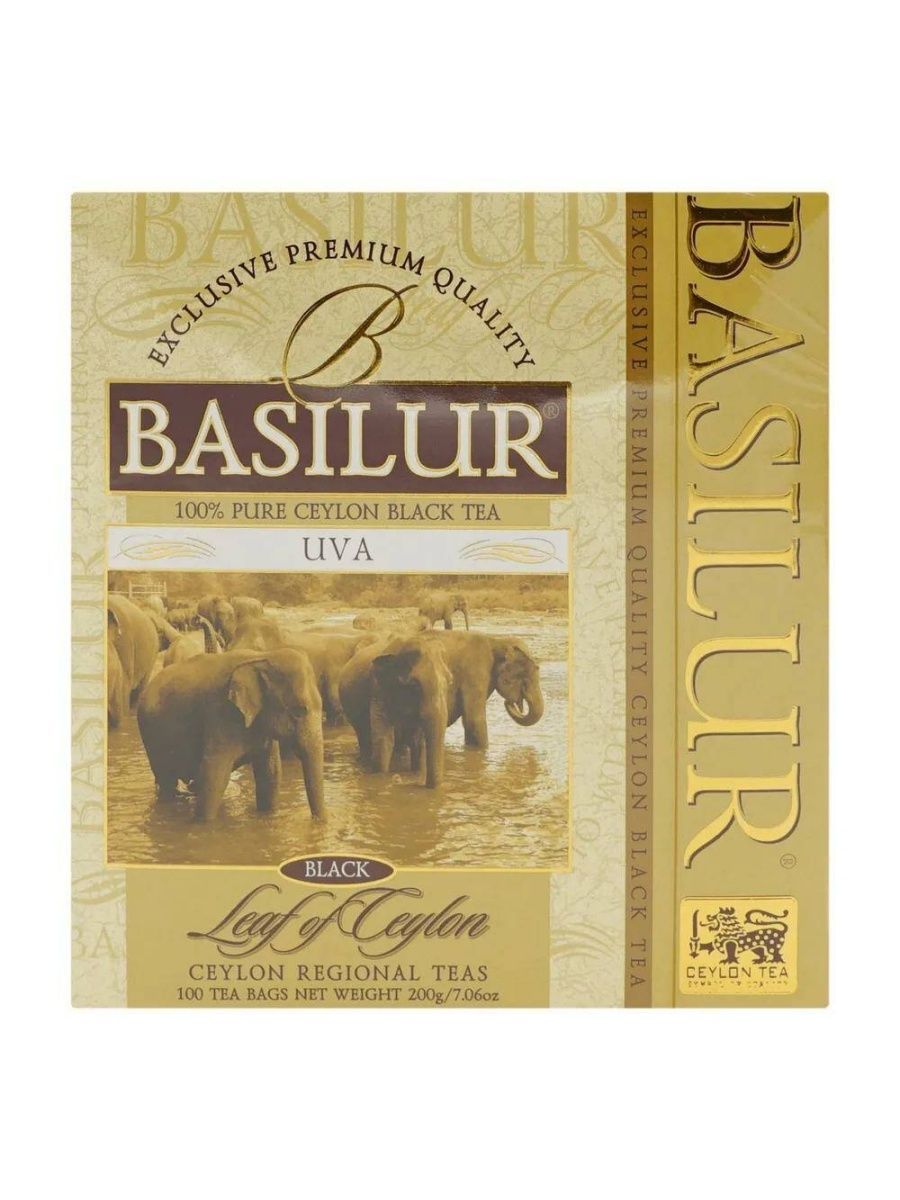 Чай Basilur Treasure Exclusive Premium Ceylon Tea. Чай черный Basilur UVA цейлонский 100 пакетиков. Базилур черный 100 пакетиков. Базилур 100 пакетиков.