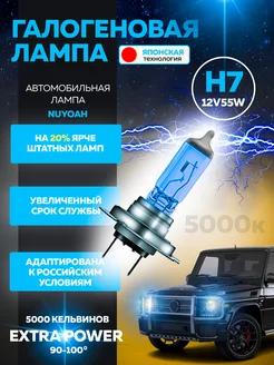 Галогеновая автомобильная лампочка H7