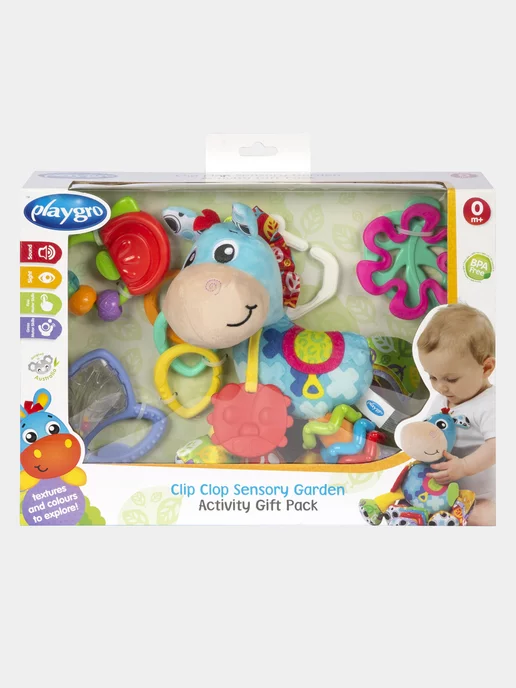 PlayGro Набор погремушек Clip Clop