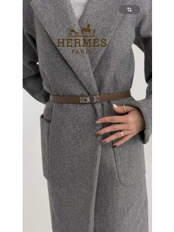 Ремень Hermes Kelly Серый женский