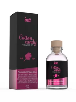 Массажное масло «Intt Cotton Candy» с согревающим эффектом