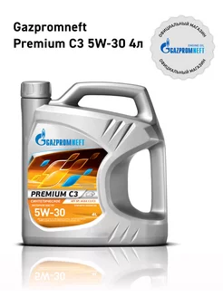 Моторное масло Premium C3 5W-30, 4 л