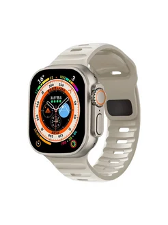 Ремешок для Apple Watch 42 44 45 49 мм, бежевый