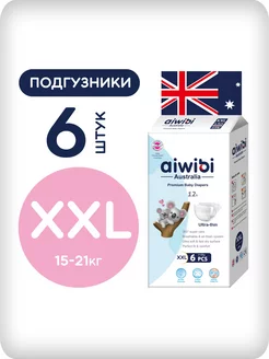 Подгузники детские Premium XХL (15-21кг) 6шт