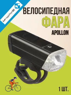 Фара велосипедная APOLLON 3 функции USB-зарядка