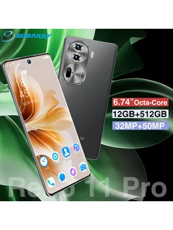 Смартфон Reno 11 Pro 12/512 GB андроид 13 Bobarry 225947157 купить за 7 850 ₽ в интернет-магазине Wildberries