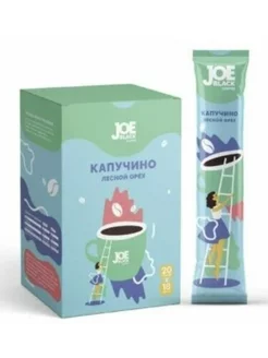 Напиток кофейный 3в1 Капучино Лес.орех, 18г*20шт Joe Black 225981697 купить за 484 ₽ в интернет-магазине Wildberries