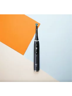 Электрическая зубная щетка iO 9, black onyx Oral-B 225981829 купить за 21 125 ₽ в интернет-магазине Wildberries