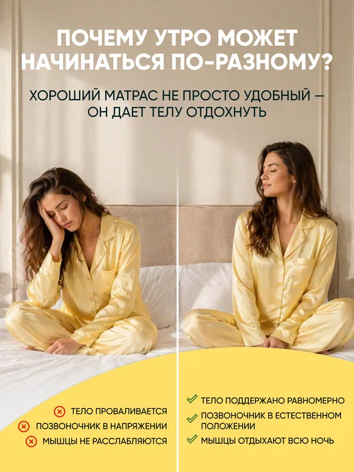 Askona Матрас 090x200 ортопедический Flash, вариант, фото 3