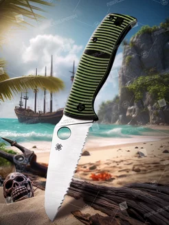 Нож складной Spyderco Caribbean