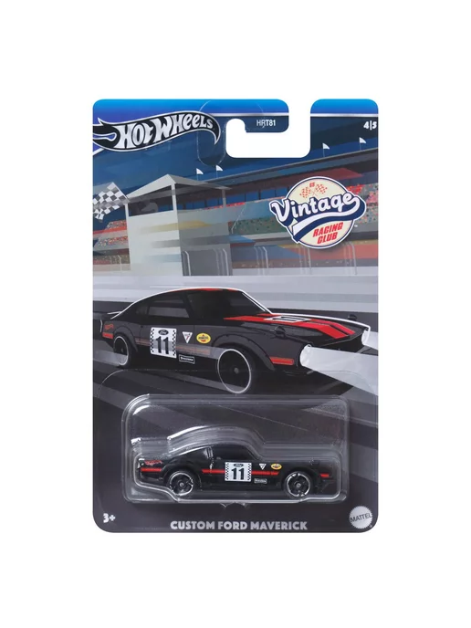 Hot Wheels Premium Custom Ford Maverick - HW Vintage Racing 2024 Mix 2