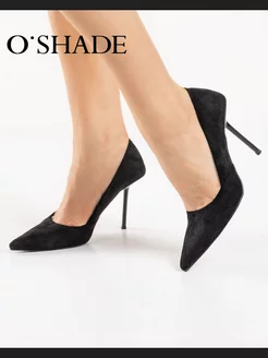 Туфли на шпильке лодочки черные O`SHADE 226215325 купить за 1 908 ₽ в интернет-магазине Wildberries