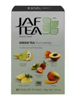 Чай зеленый в пакетиках Фруктовая мелодия JAF TEA 226226055 купить за 298 ₽ в интернет-магазине Wildberries