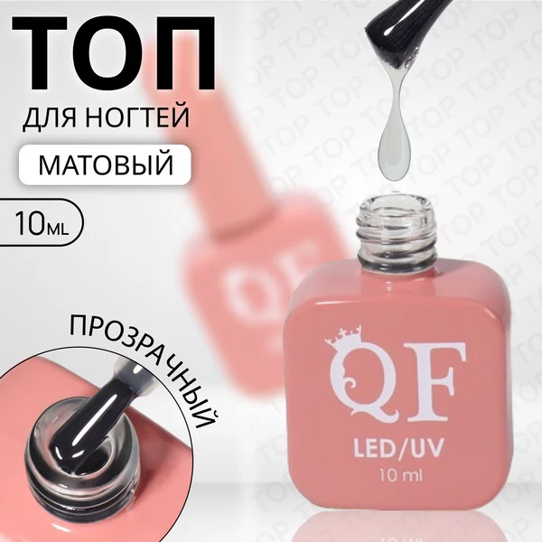 Топ для маникюра матовый, 10 мл