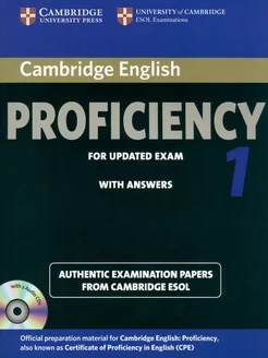 Proficiency 1 Student's Book with Answers +2CD