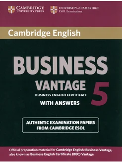 English Business 5. B2. Vantage. Student`s Book