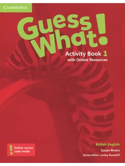 Guess What! Level 1. Activity Book with Online Resources